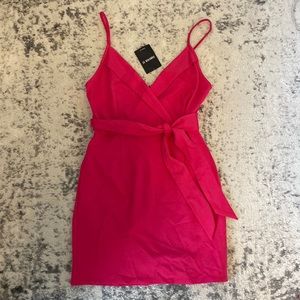 Pink Tie Forever 21 Dress